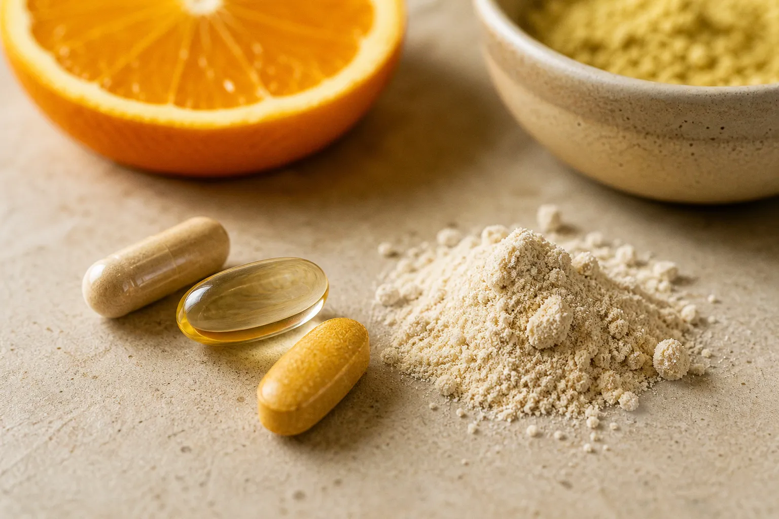 Zink und Vitamin C zur Regeneration: Darreichungsformen im Vergleich