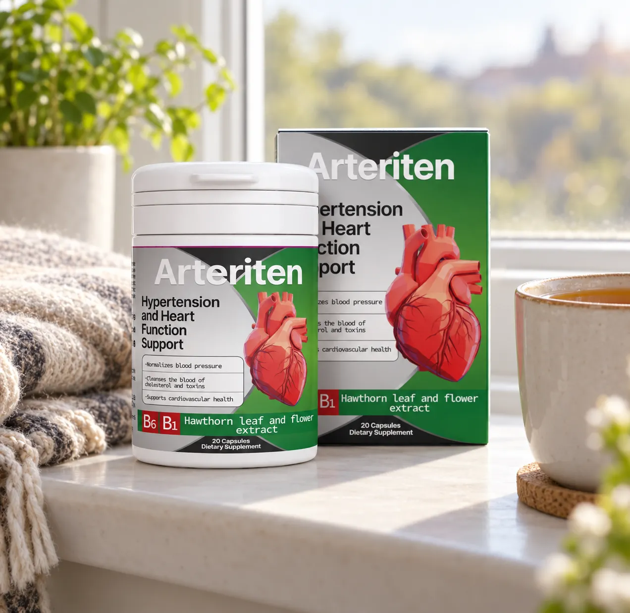 Arteriten — Verpackung im Alltag