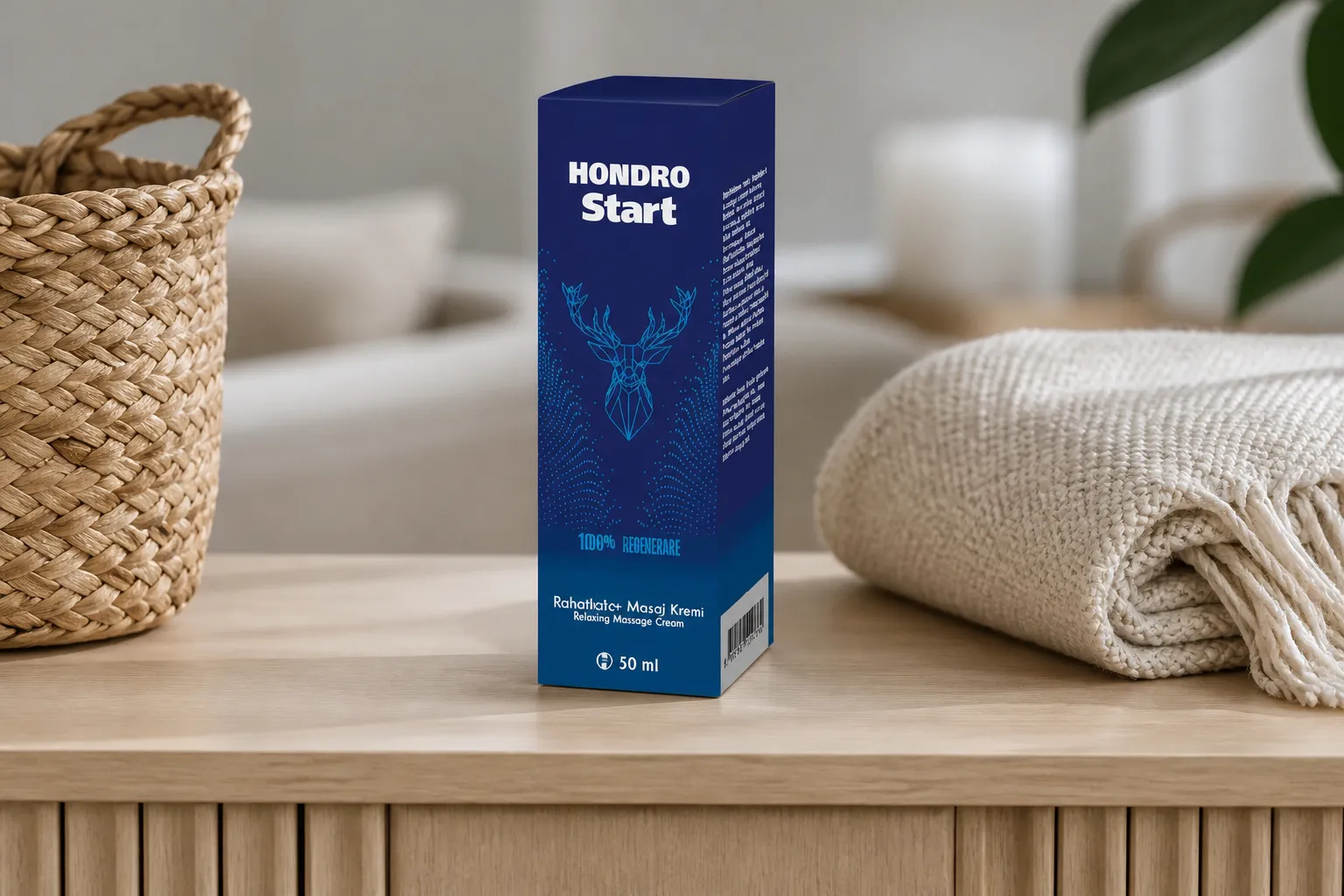 Chondrostart — Verpackung im Alltag