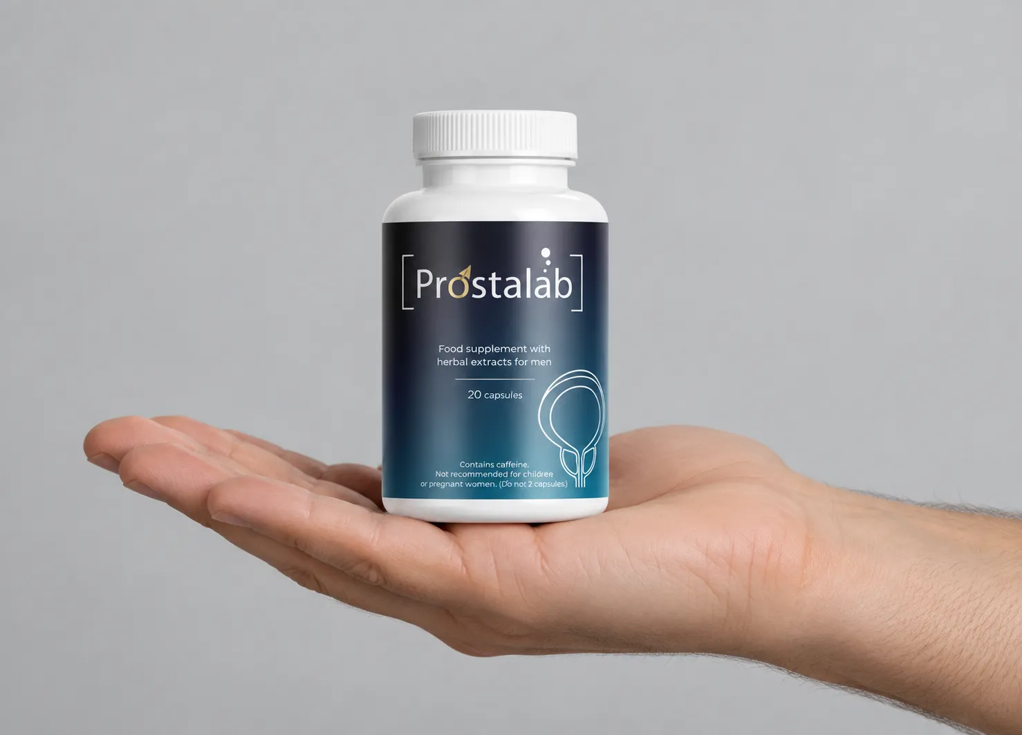 Prostalab — Verpackung in der Hand