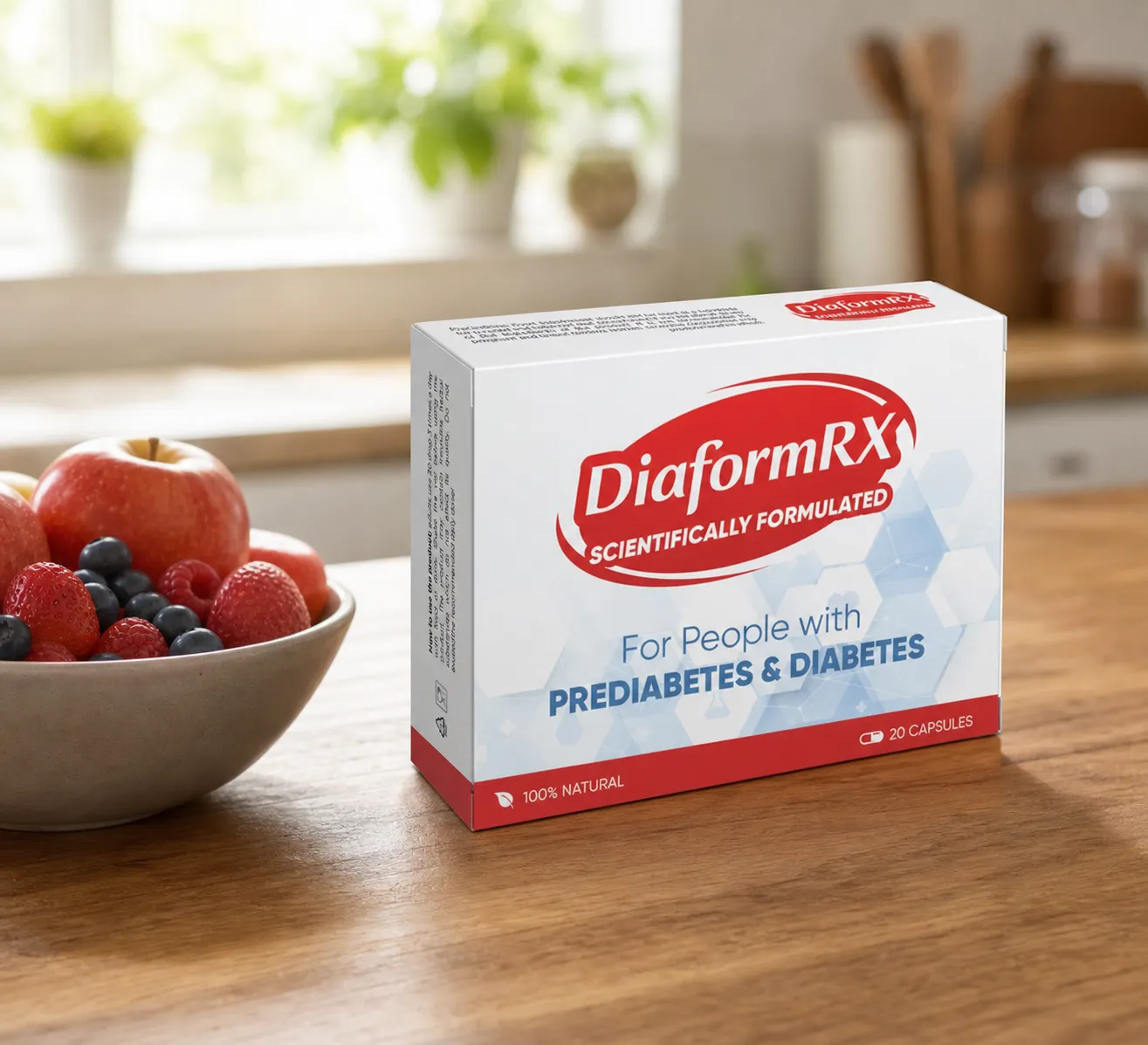 DiaformRX — Verpackung im Alltag