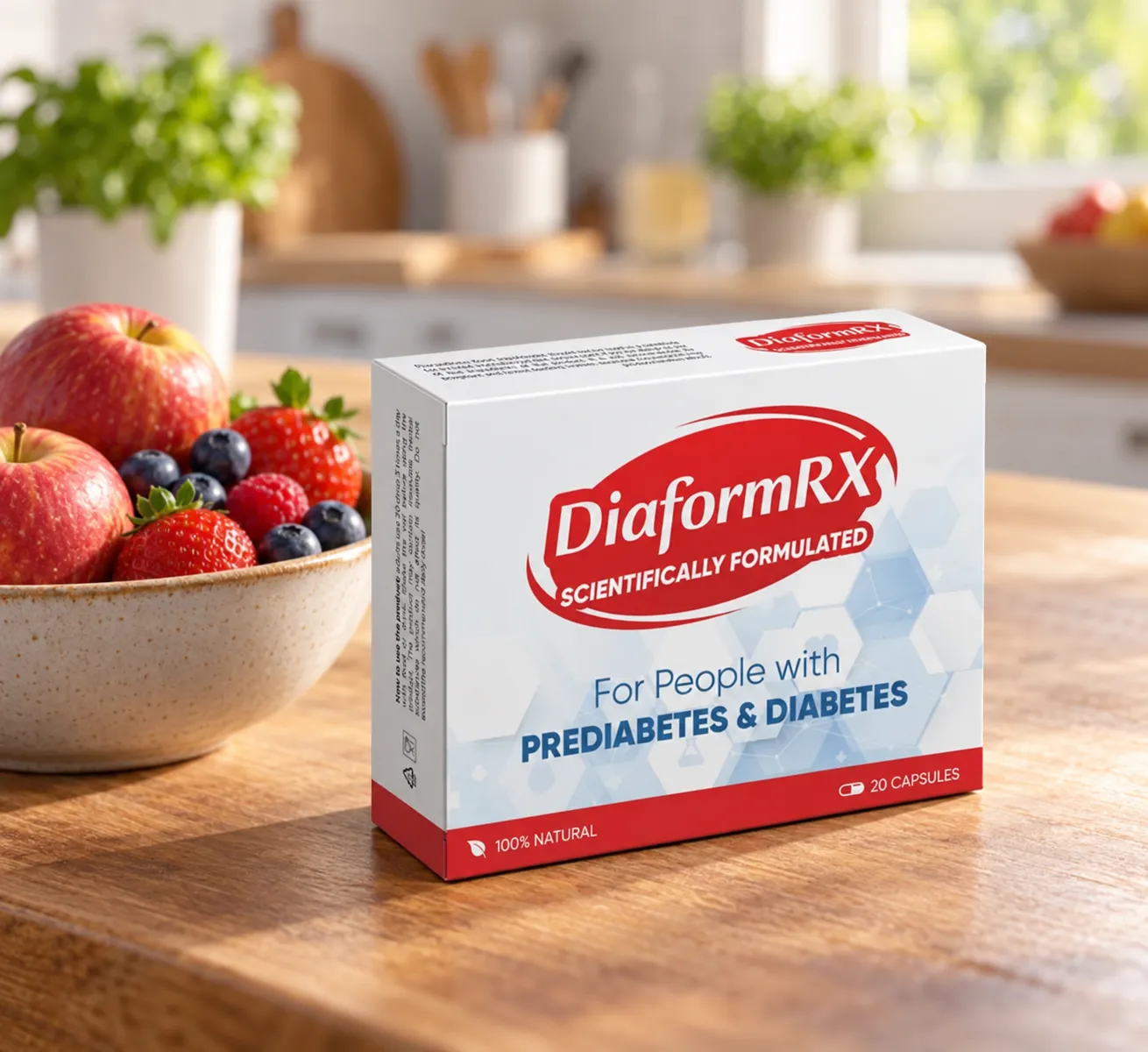 DiaformRX — Verpackung im Alltag