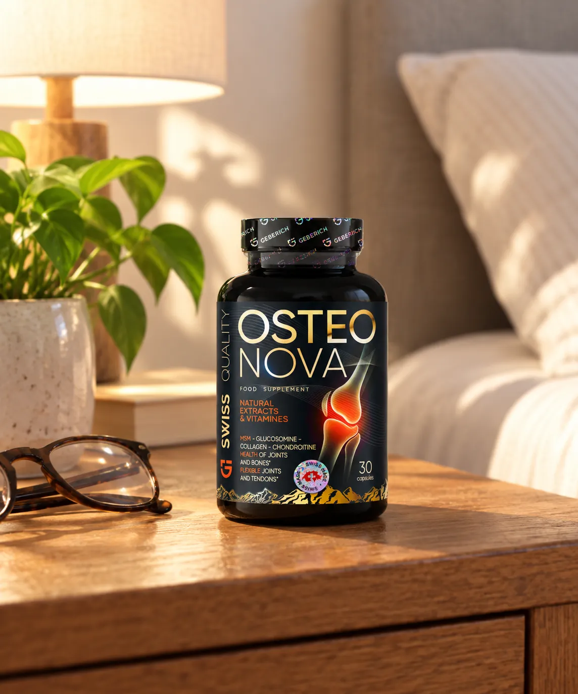 OsteoNova — Verpackung im Alltag