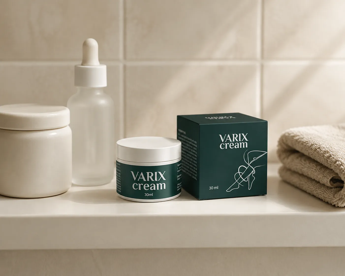Varix cream lp — Verpackung im Alltag