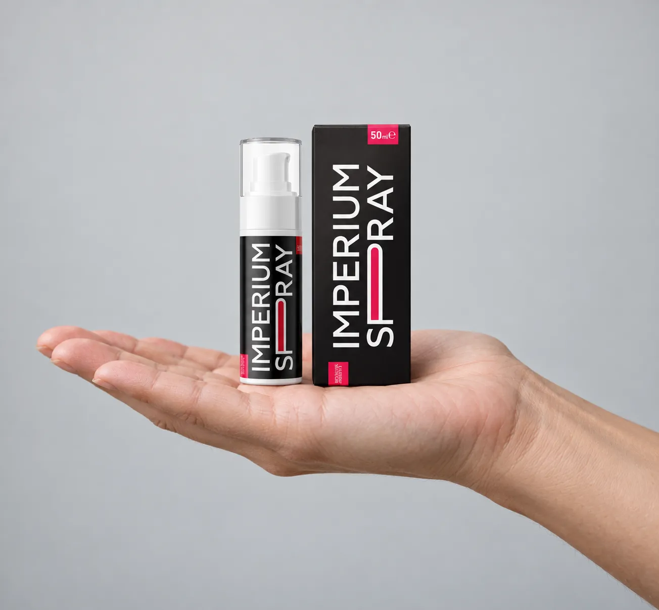Imperium — Verpackung in der Hand