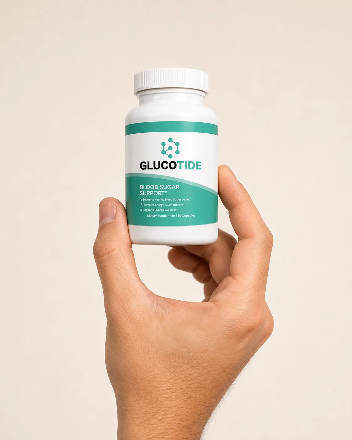 Glucotide — Verpackung in der Hand