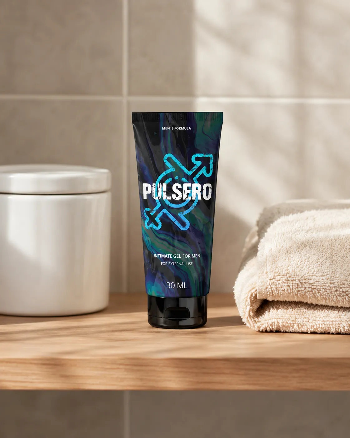 Pulsero gel — Verpackung im Alltag