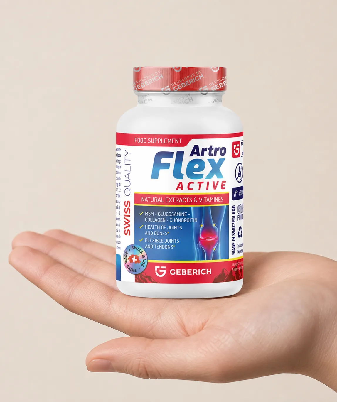 Artroflex — Verpackung in der Hand