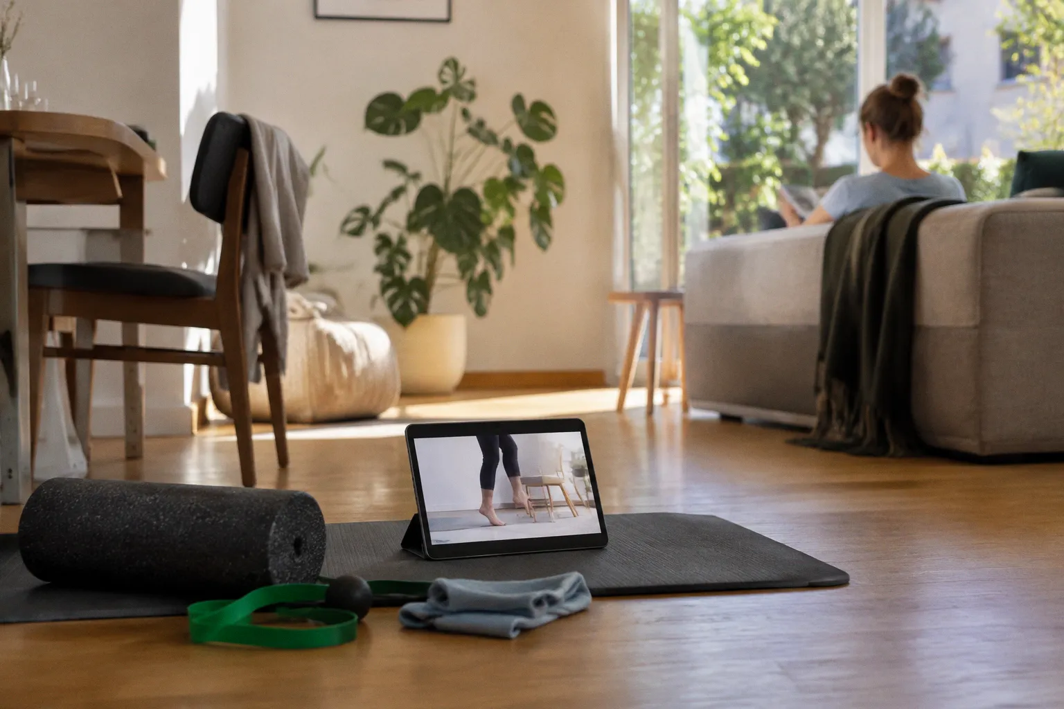 Plantarfasziitis: Digitale Heimübungen im Vergleich zur klinischen Physiotherapie